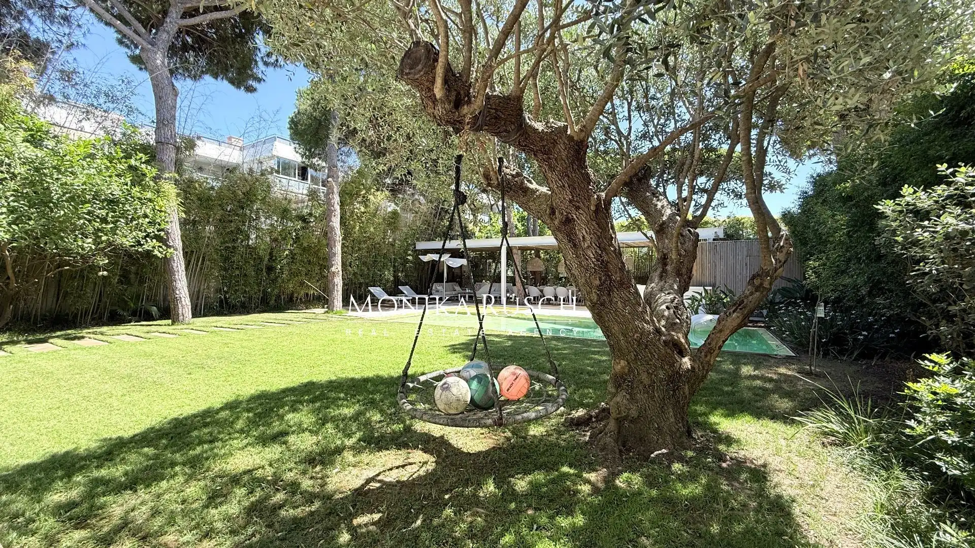 Garden of Houses for rent in Castelldefels  with Air Conditioner, Heating and Private garden