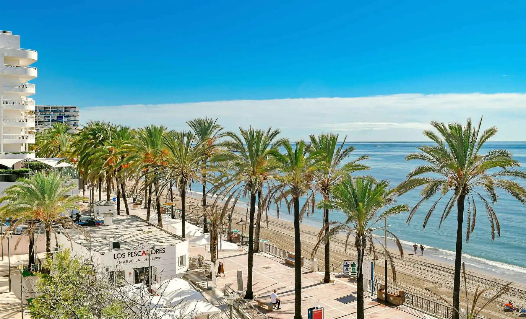 Exterior view of Apartments for rent in Marbella  with Air Conditioner, Terrace and Storage room