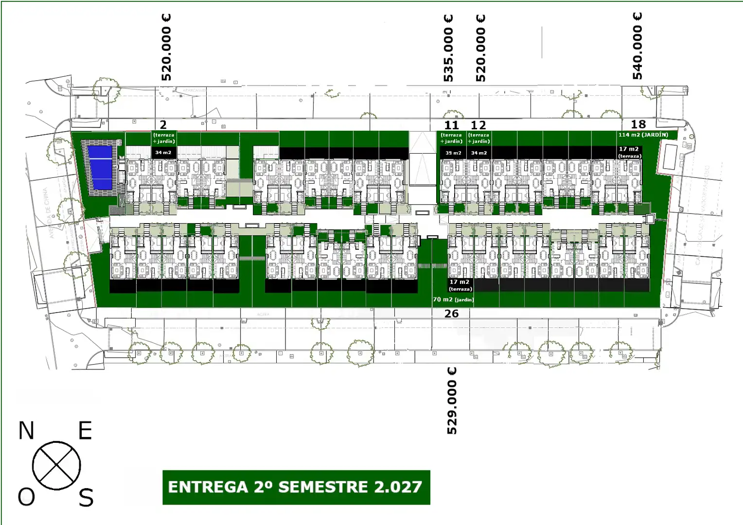 Maison mitoyenne neuf avec piscine à vendre à Calle Tailandia 8, imagen 57