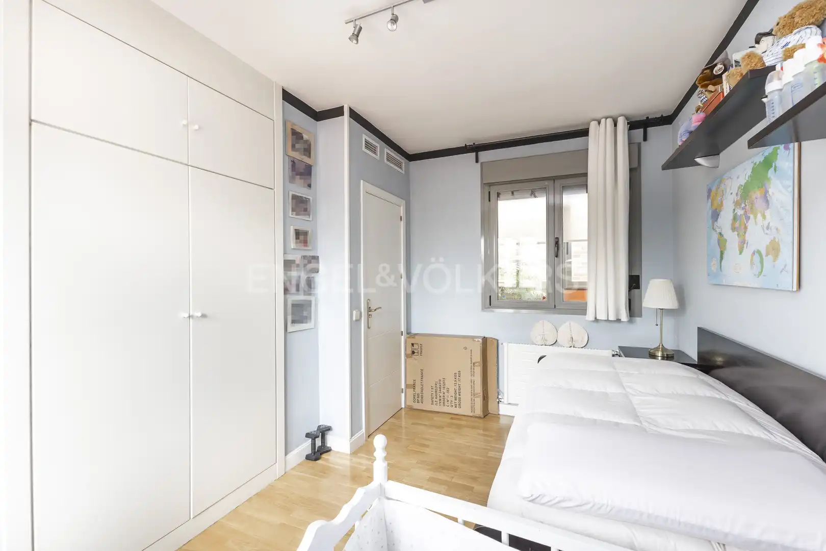 Schlafzimmer von Maisonette zur Miete in La Moraleja mit Klimaanlage, Heizung und Privatgarten