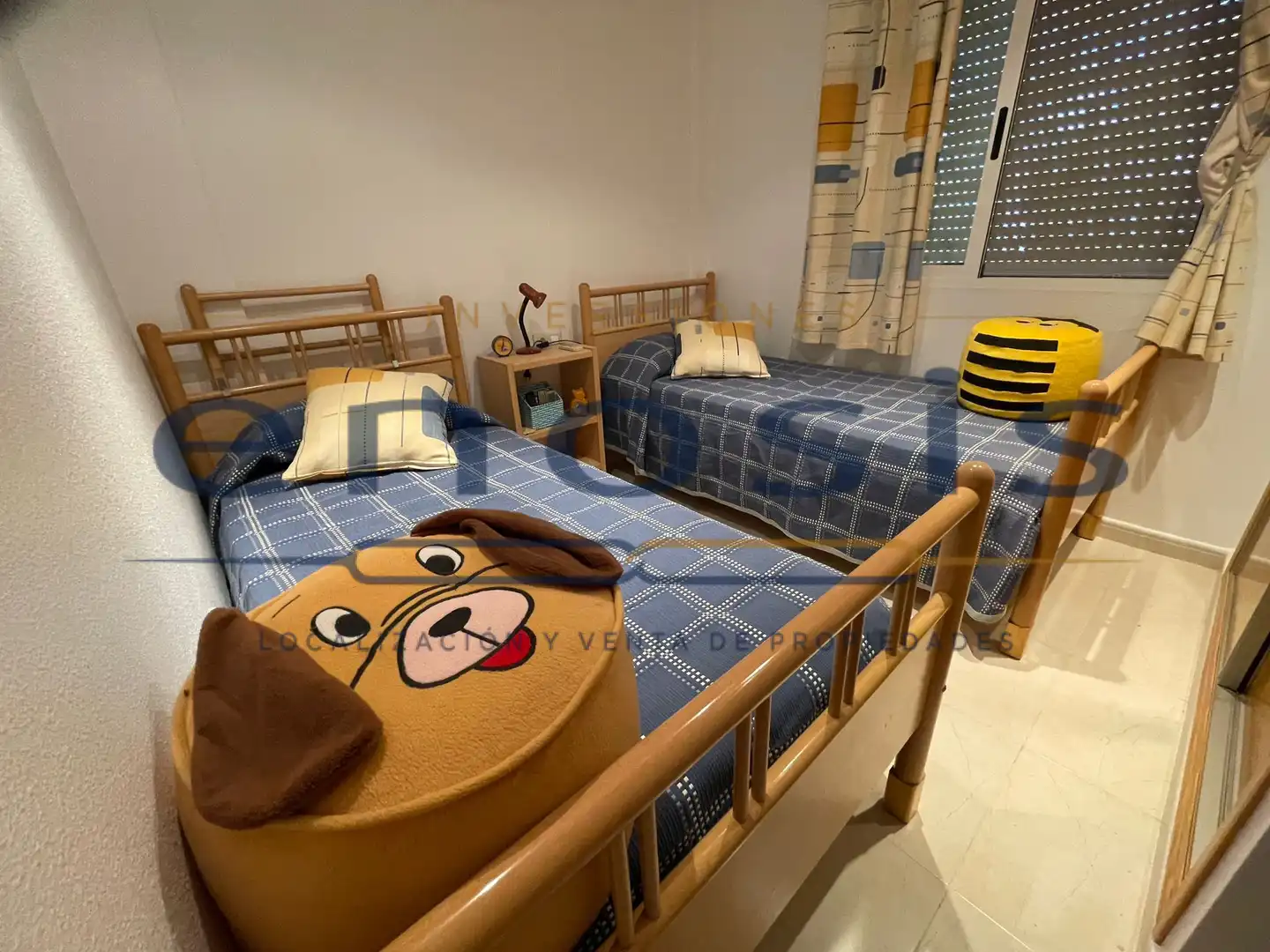 Schlafzimmer von Einfamilien-Reihenhaus zum Verkauf in Torre-Pacheco mit Klimaanlage, Terrasse und Möbliert