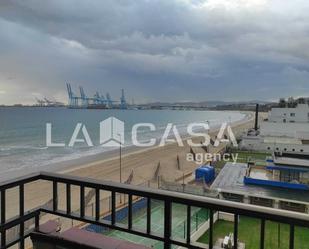 Terrace of Flat for sale in Algeciras  with Swimming Pool and Balcony