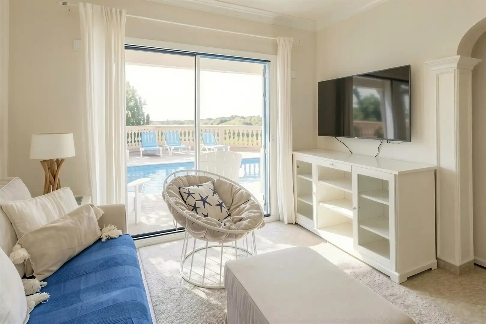 Sala de estar de Finca rústica en venta en Llucmajor con Aire acondicionado, Terraza y Trastero