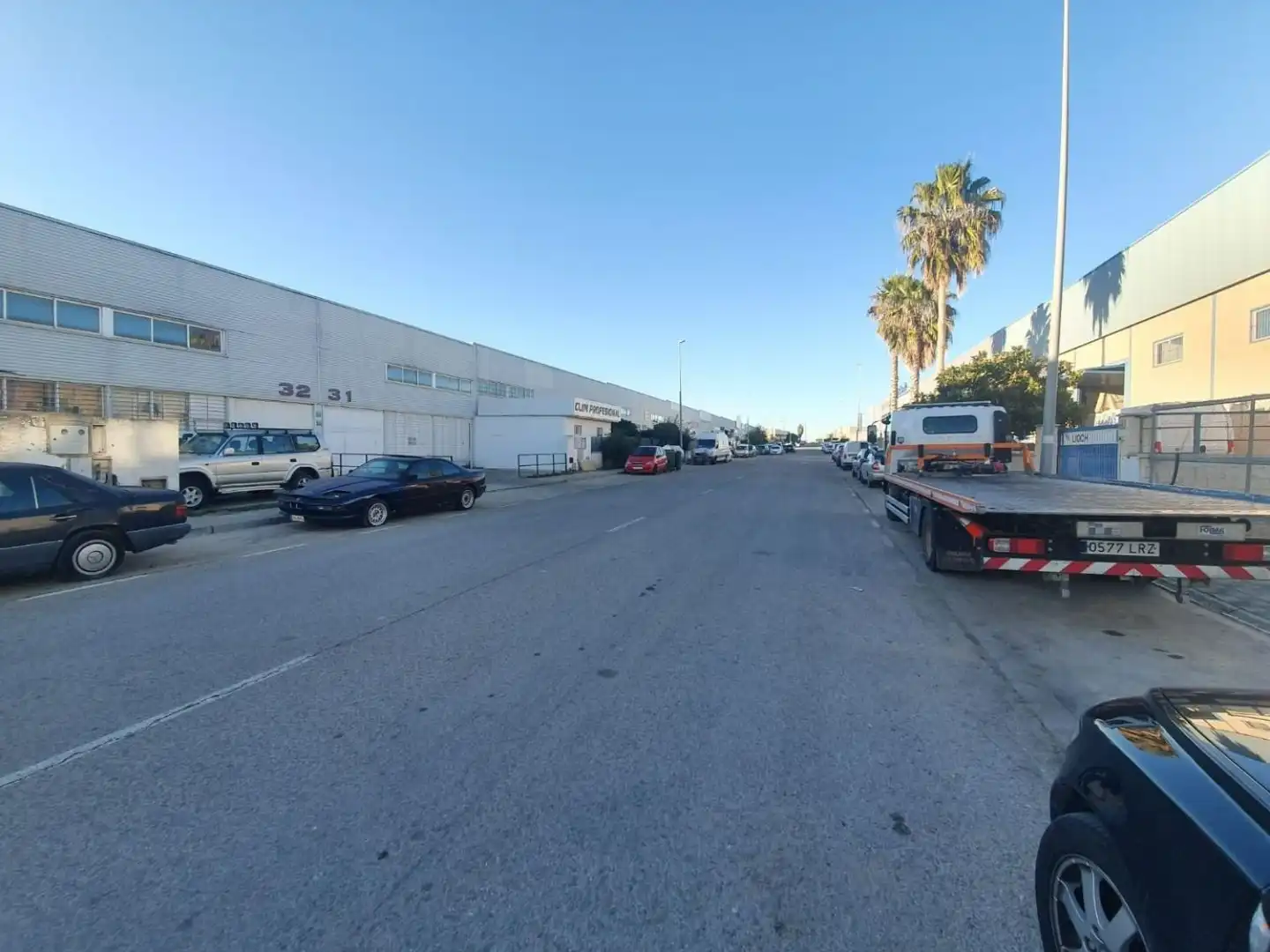 Vista exterior de Terreno industrial en venta en Salteras