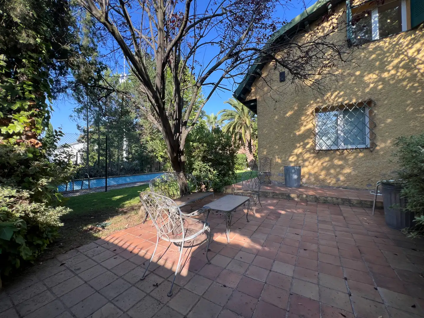 Terrassa de Casa o xalet per a compartir en Madrid amb Aire condicionat, Calefacció i Jardí privat
