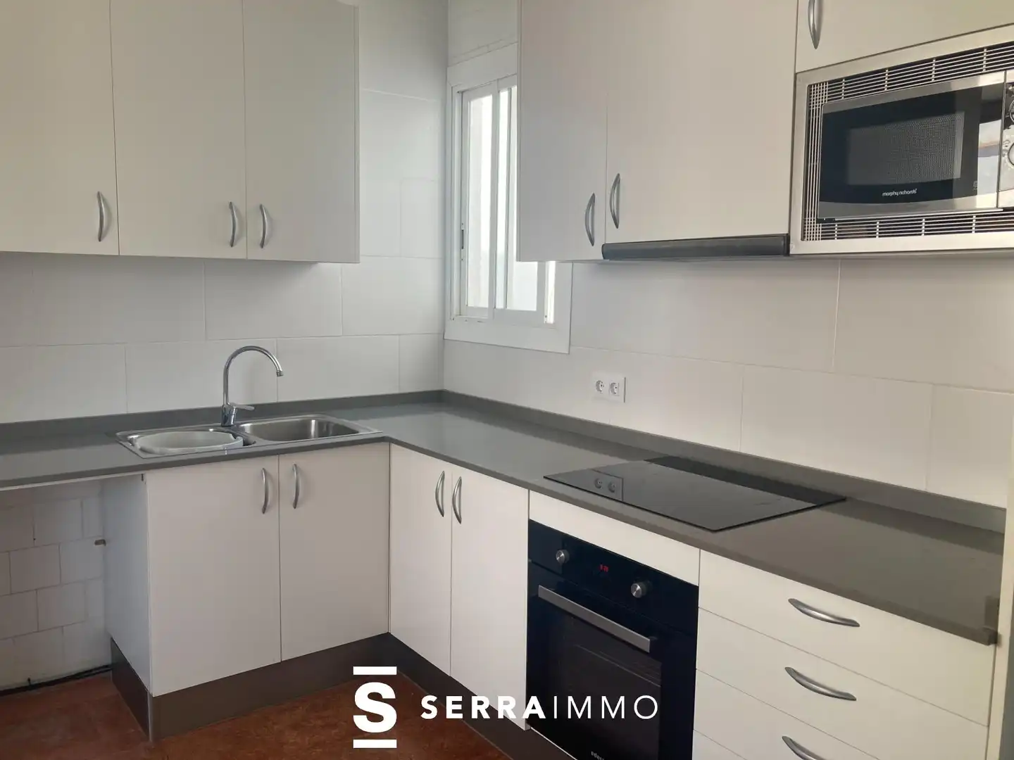 Kitchen of Attic for rent in Sitges  with Heating