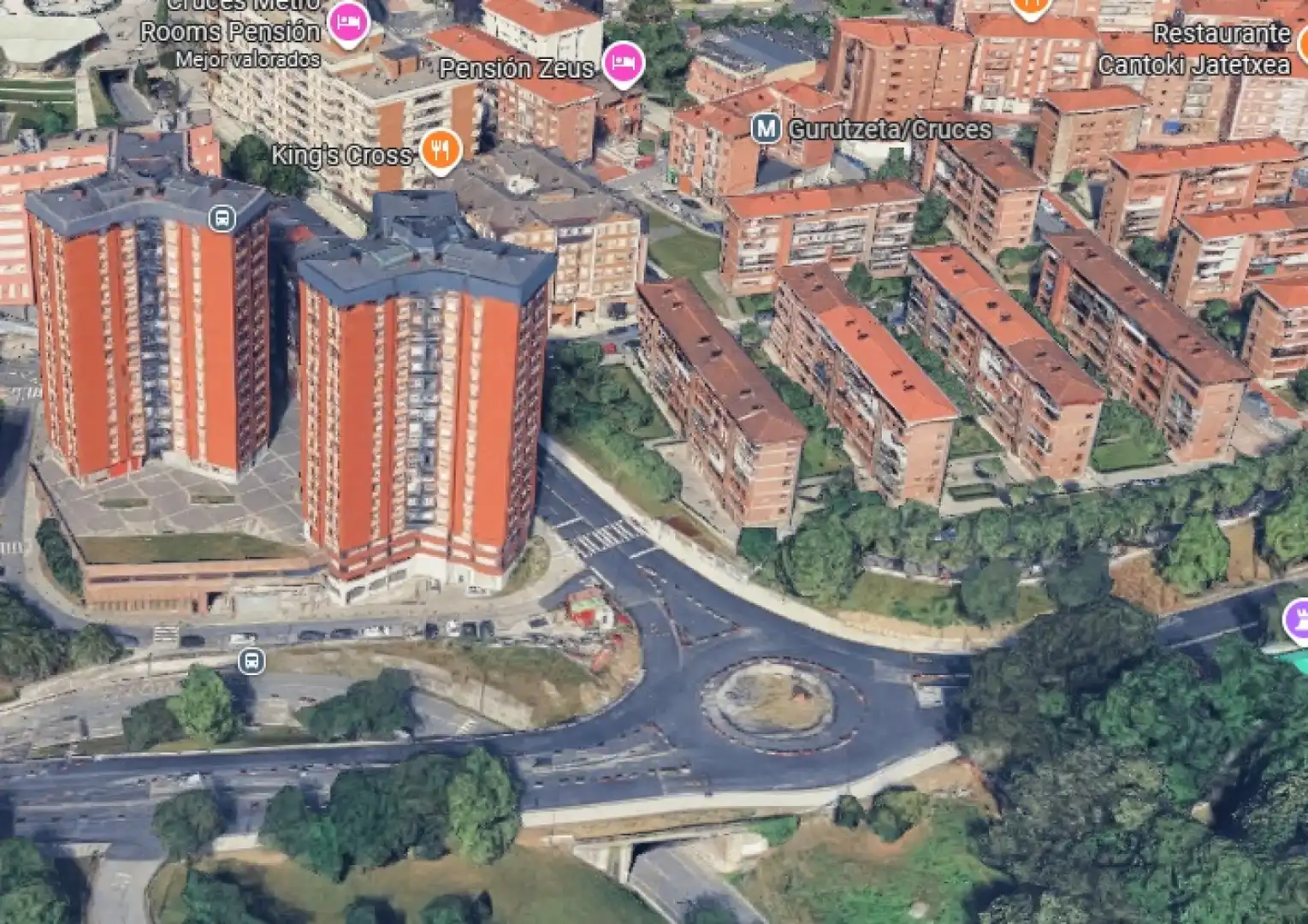 Vista exterior de Pis en venda en Barakaldo  amb Calefacció i Parquet
