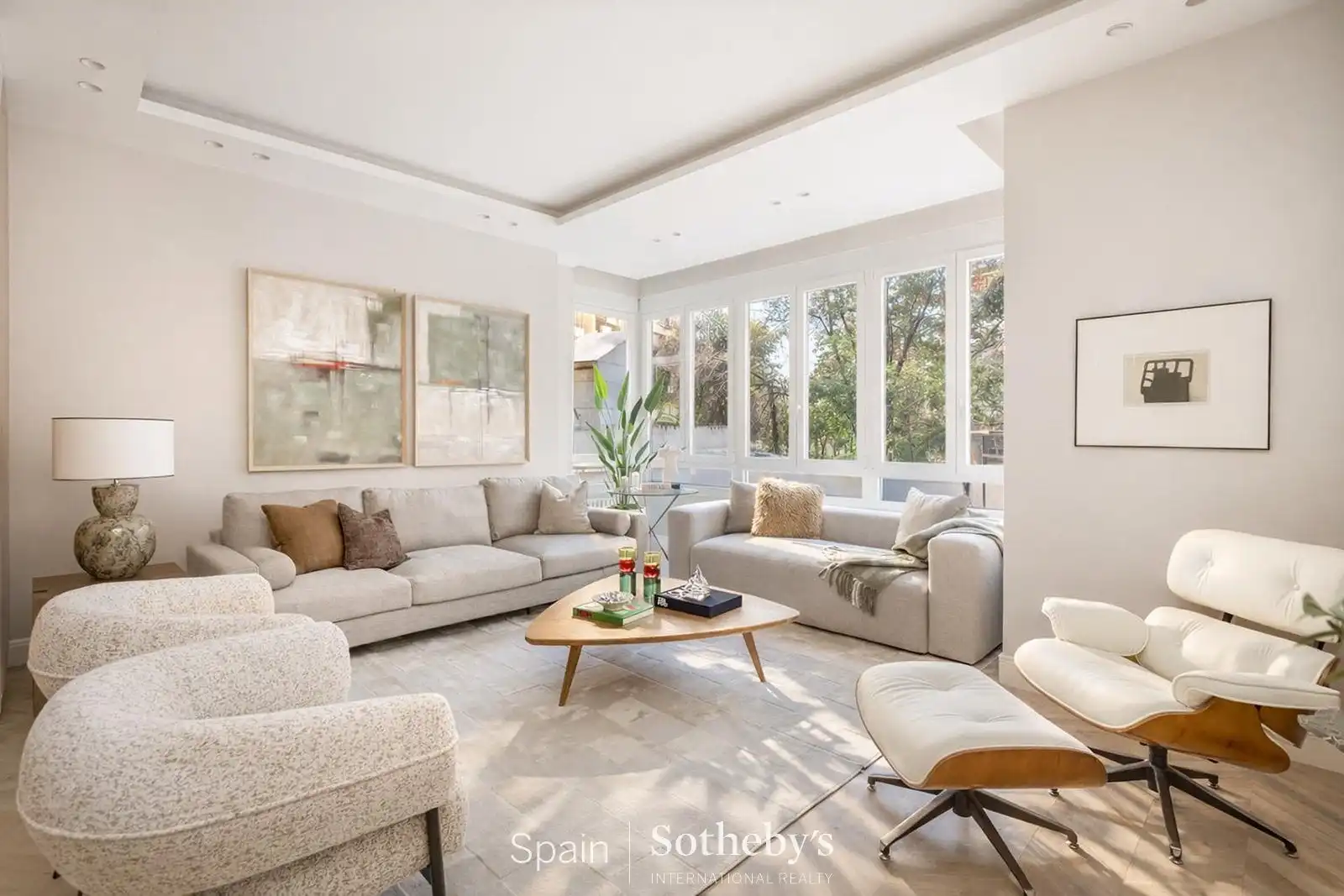 Sala de estar de Apartamento en venta en Madrid con Aire acondicionado y Calefacción