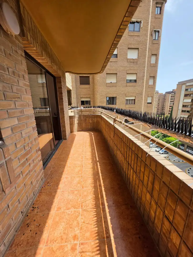 Terraza de Piso de alquiler en Valencia con Jardín privado, Terraza y Amueblado