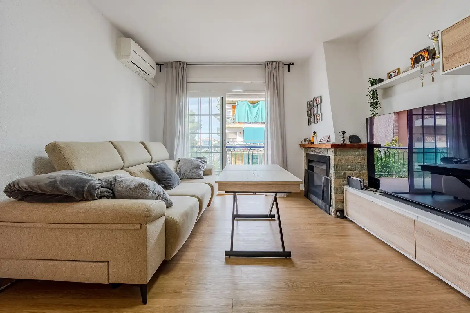 Sala de estar de Piso en venta en Cunit con Aire acondicionado, Calefacción y Terraza