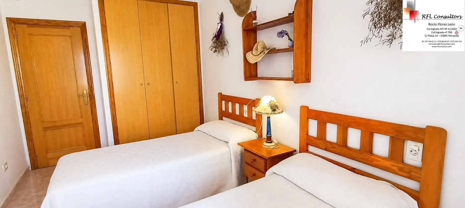 Schlafzimmer von Wohnungen zum Verkauf in Torreblanca mit Privatgarten, Terrasse und Abstellraum