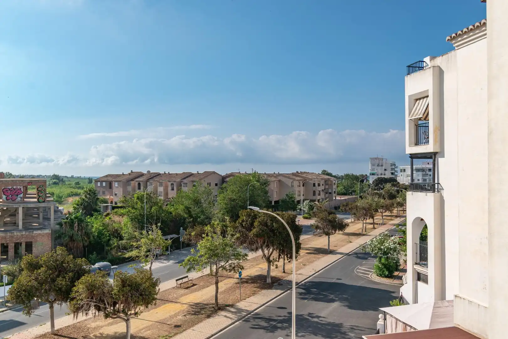 Exterior view of Flat for sale in Salobreña  with Private garden, Terrace and Furnished