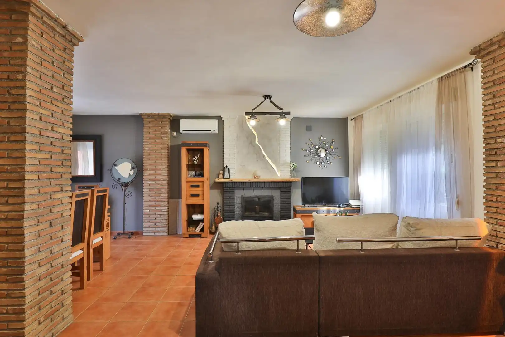 Living room of Houses for sale in Villa de Otura  with Community pool