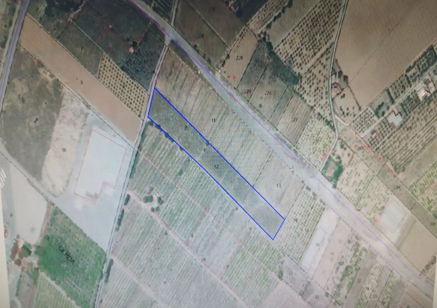 Residential land for sale in 8 parce