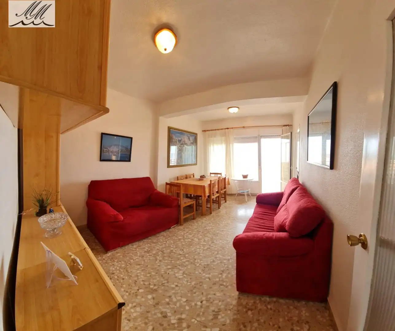 Wohnzimmer von Wohnung zum Verkauf in Cartagena mit Möbliert und Balkon
