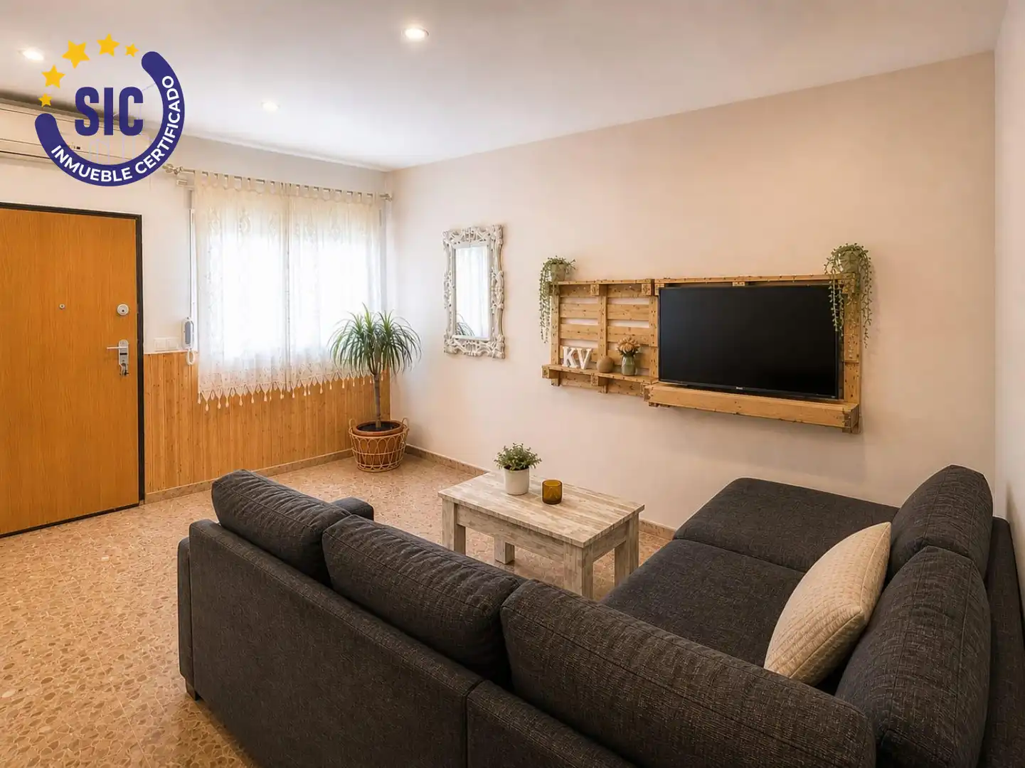 Sala d'estar de Casa o xalet en venda en Quartell amb Aire condicionat i Terrassa