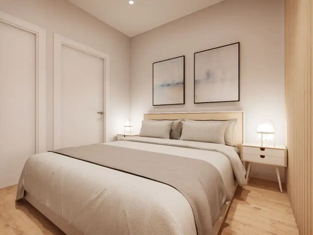 Schlafzimmer von Wohnung zur Miete in Sagunto / Sagunt mit Klimaanlage