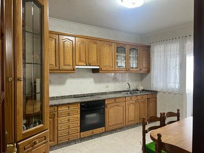 Kitchen of Flat for sale in Ferrol  with Heating, Parquet flooring and Storage room