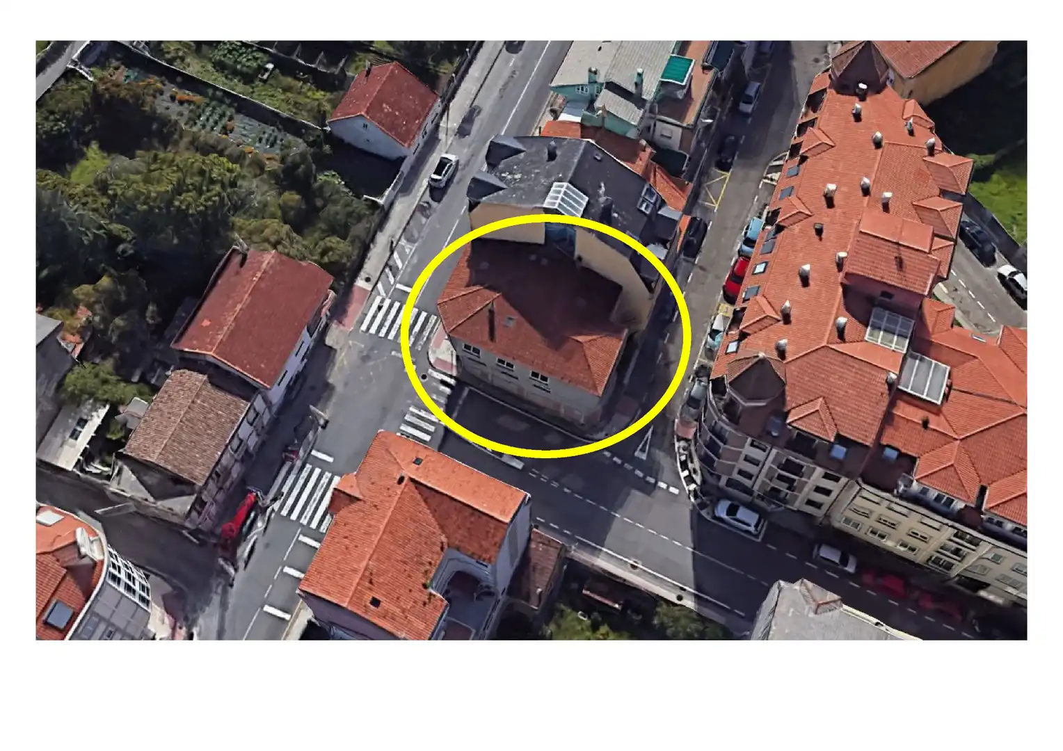 Vista exterior de Edificio en venta en O Grove  