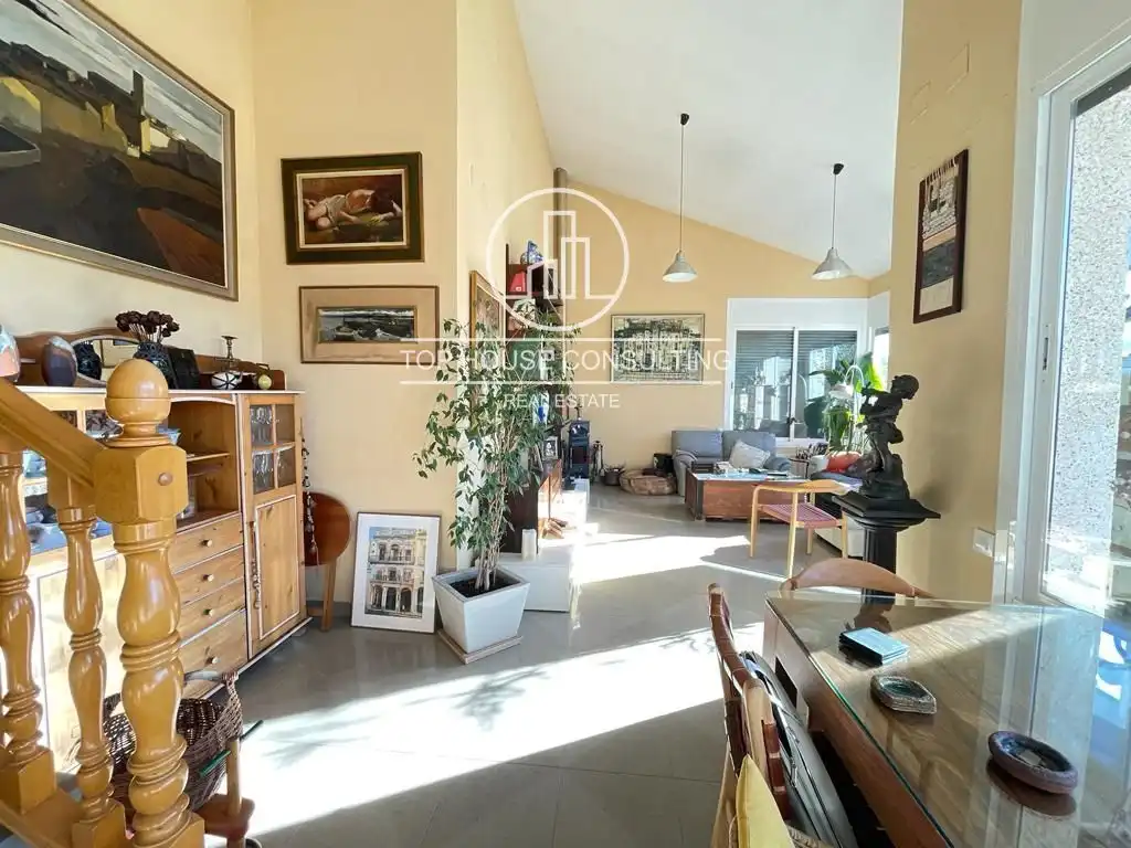 Sala de estar de Casa o chalet en venta en Òrrius con Aire acondicionado, Calefacción y Terraza