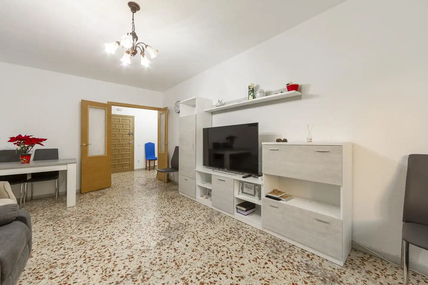 Living room of Flat for sale in Gádor  with Air Conditioner and Storage room