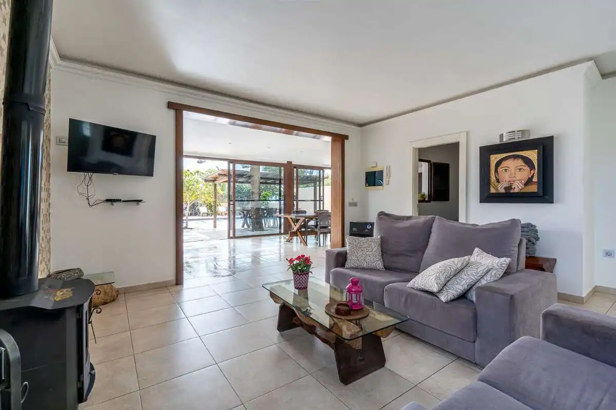 Sala de estar de Casa o chalet en venta en Tías con Jardín privado, Terraza y Trastero