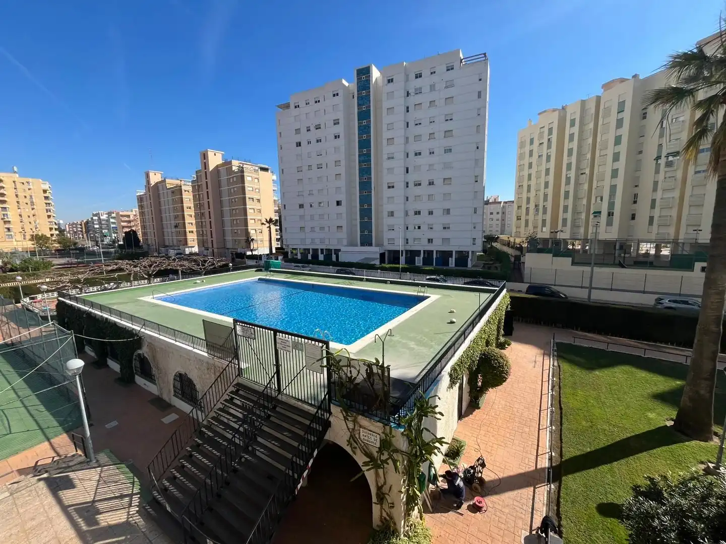 Piscina de Casa o chalet en venta en La Pobla de Farnals con Terraza, Amueblado y Piscina comunitaria