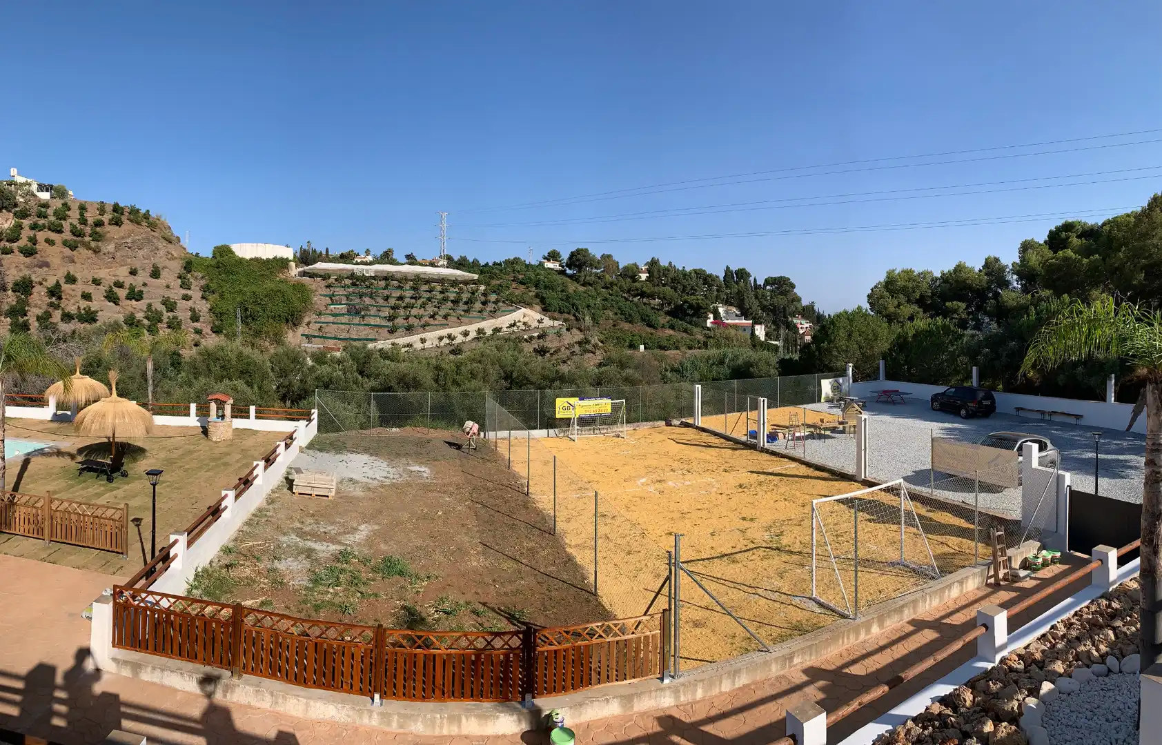 Jardí de Estudi de lloguer en Vélez-Málaga amb Aire condicionat, Moblat i Rentadora