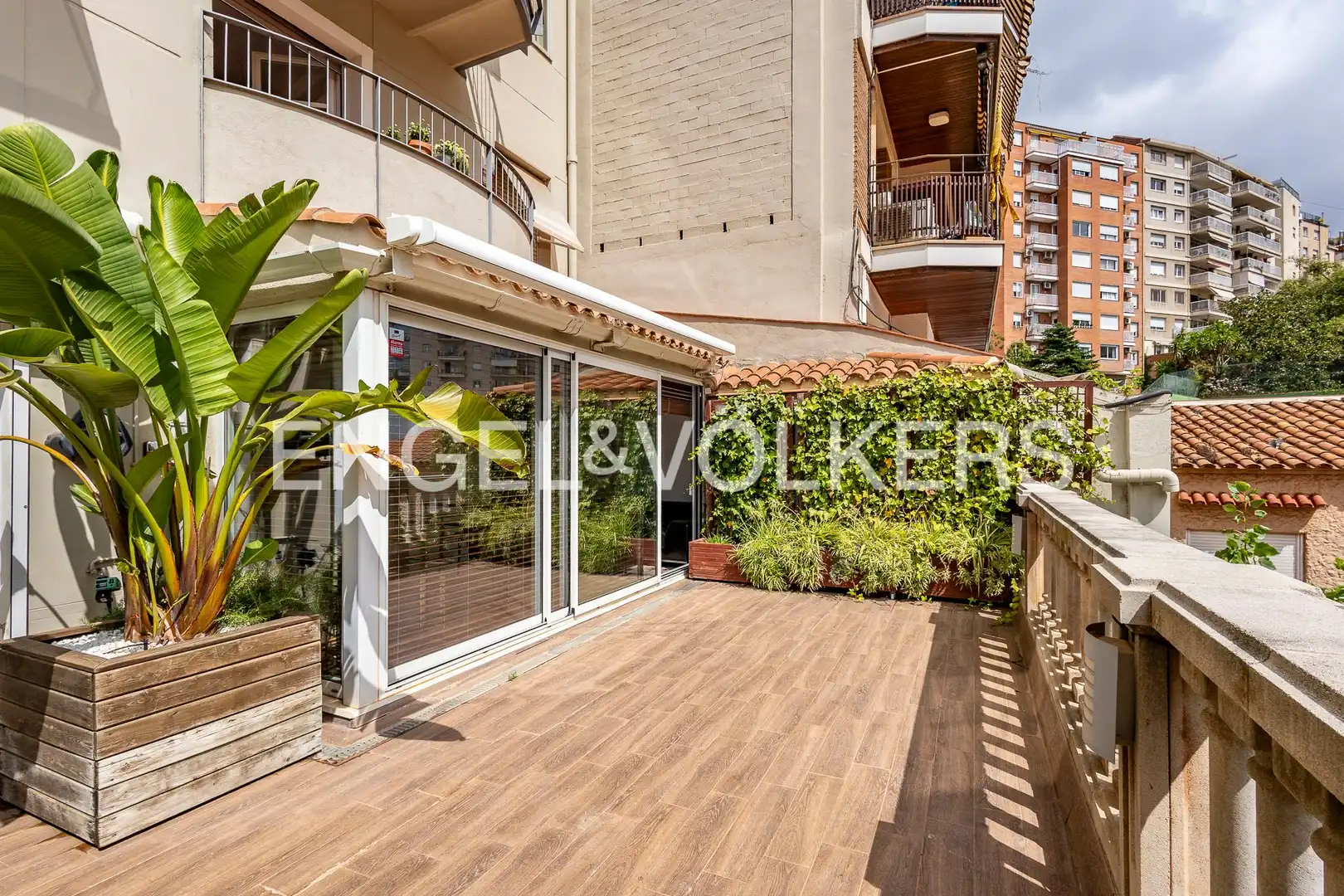 Terrasse von Wohnung zur Miete in Barcelona mit Klimaanlage, Heizung und Terrasse