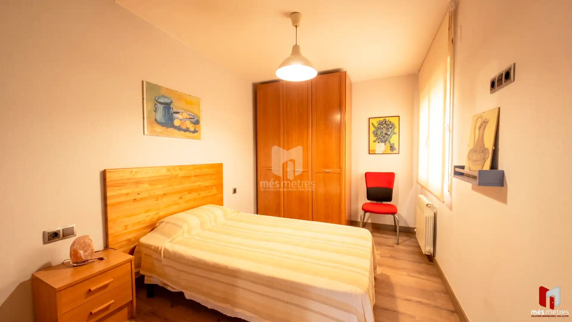 Bedroom of Flat for sale in Teià  with Heating and Terrace