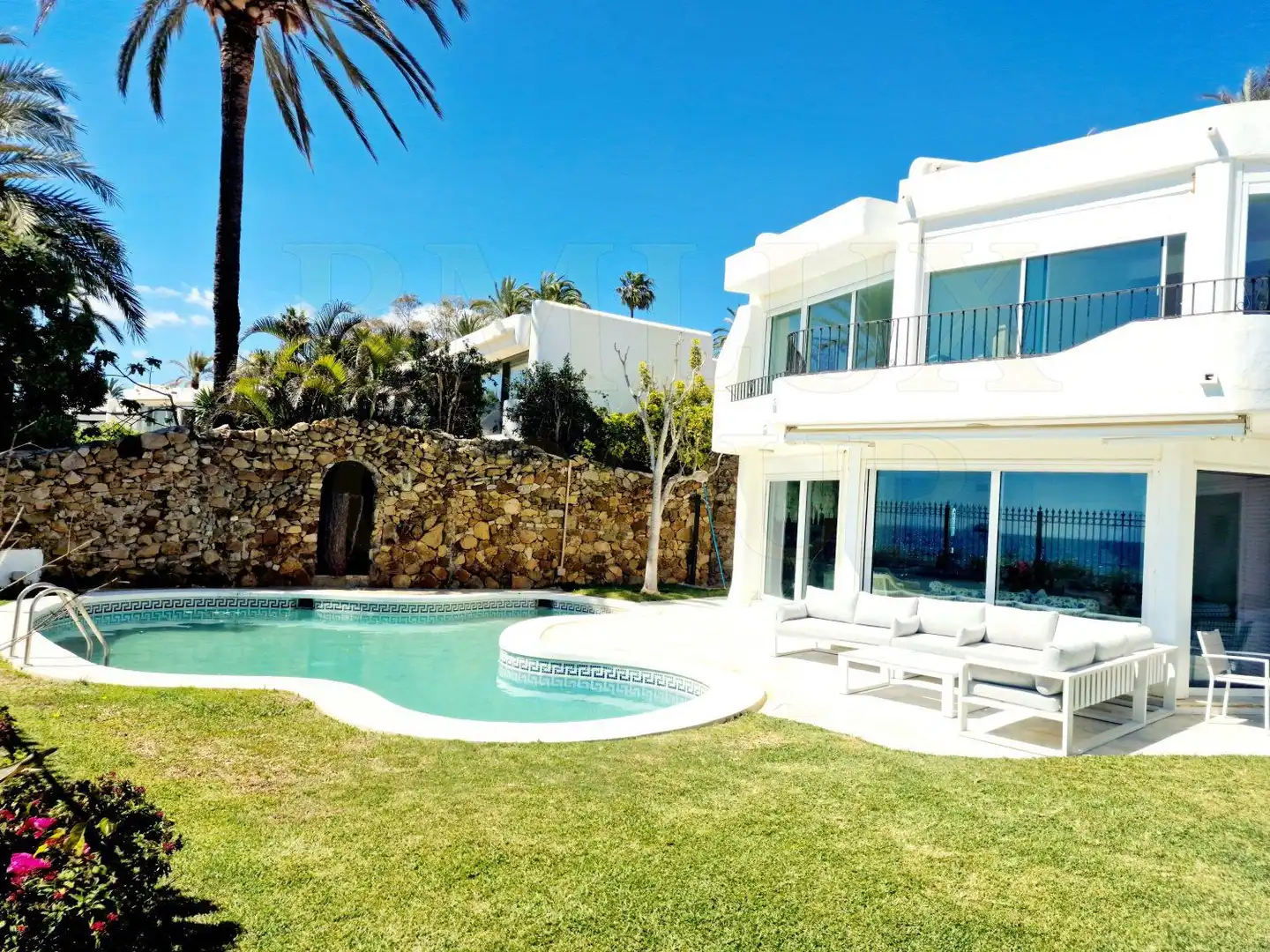 Jardí de Casa o xalet de lloguer en Marbella amb Aire condicionat, Jardí privat i Terrassa