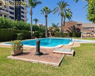 Swimming pool of Single-family semi-detached for sale in Alicante / Alacant  with Air Conditioner, Terrace and Swimming Pool