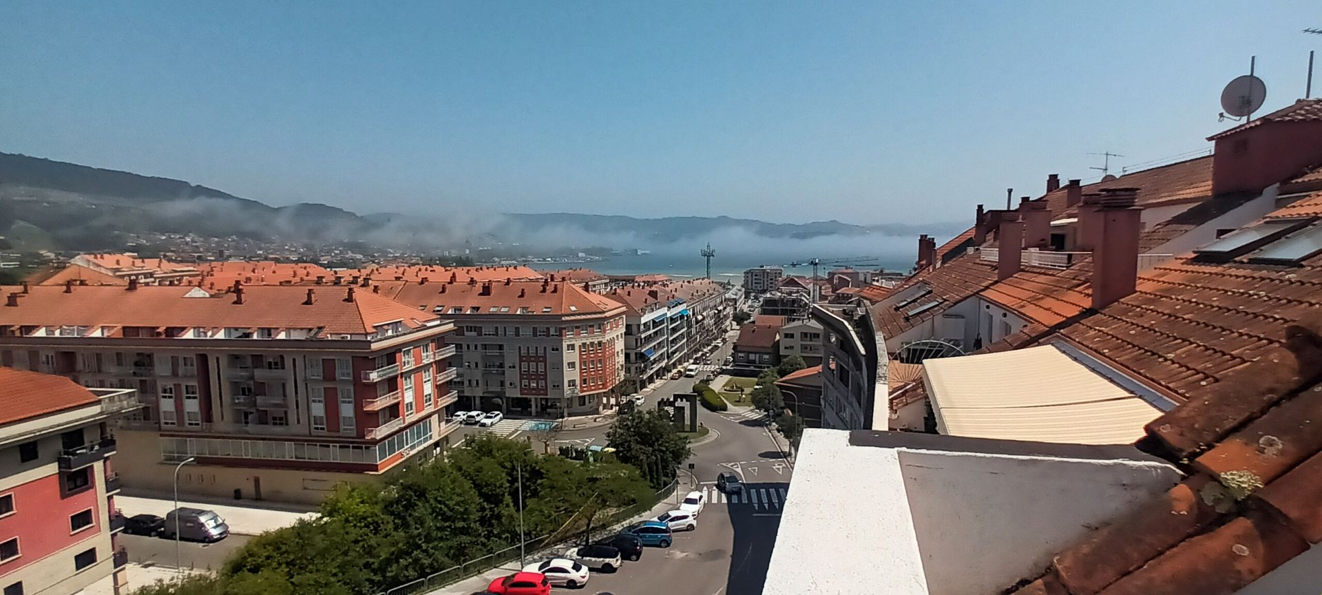 Vista exterior de Piso en venta en Moaña con Calefacción, Terraza y Trastero