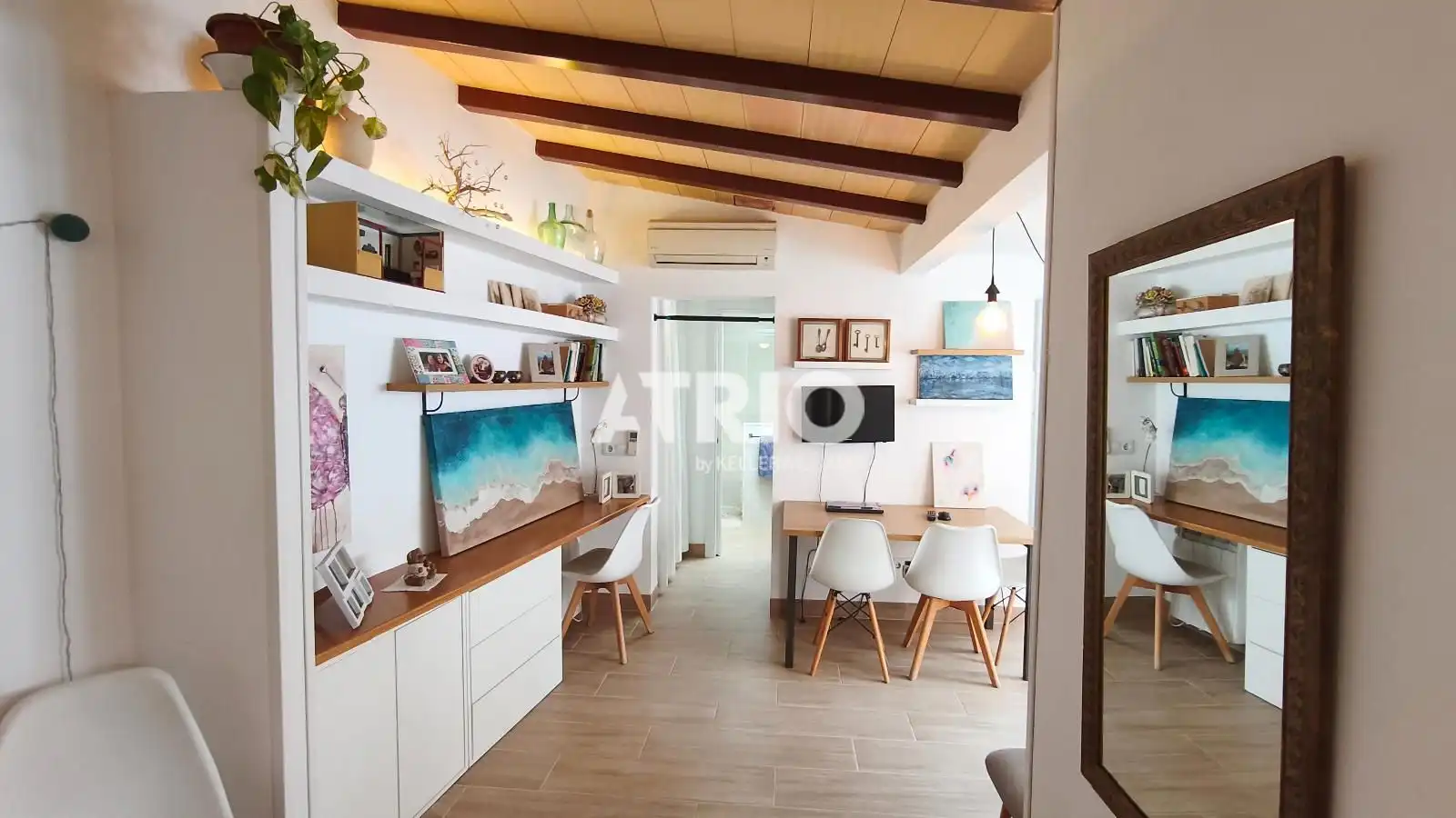 Sala d'estar de Casa o xalet en venda en  Palma de Mallorca amb Aire condicionat i Terrassa