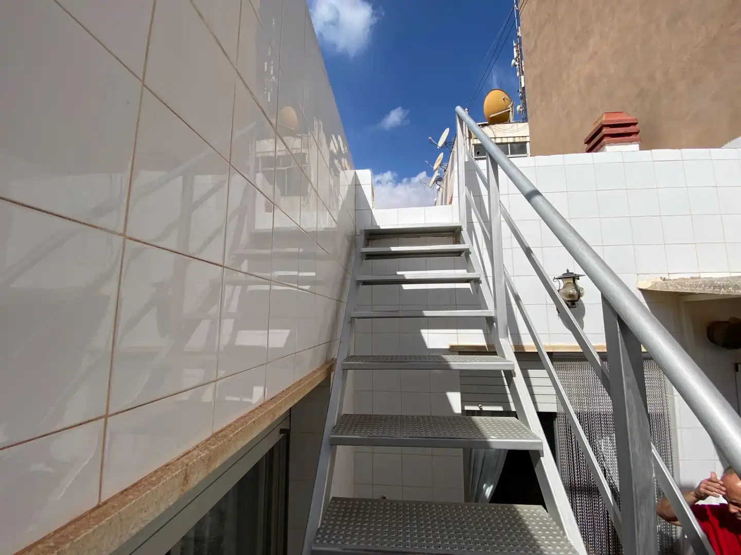 Vista exterior de Piso en venta en Cartagena