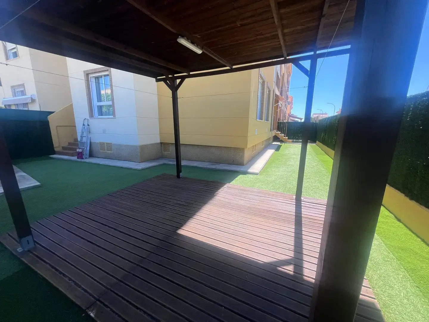 Terrasse von Wohnung zur Miete in Puçol mit Klimaanlage, Heizung und Privatgarten