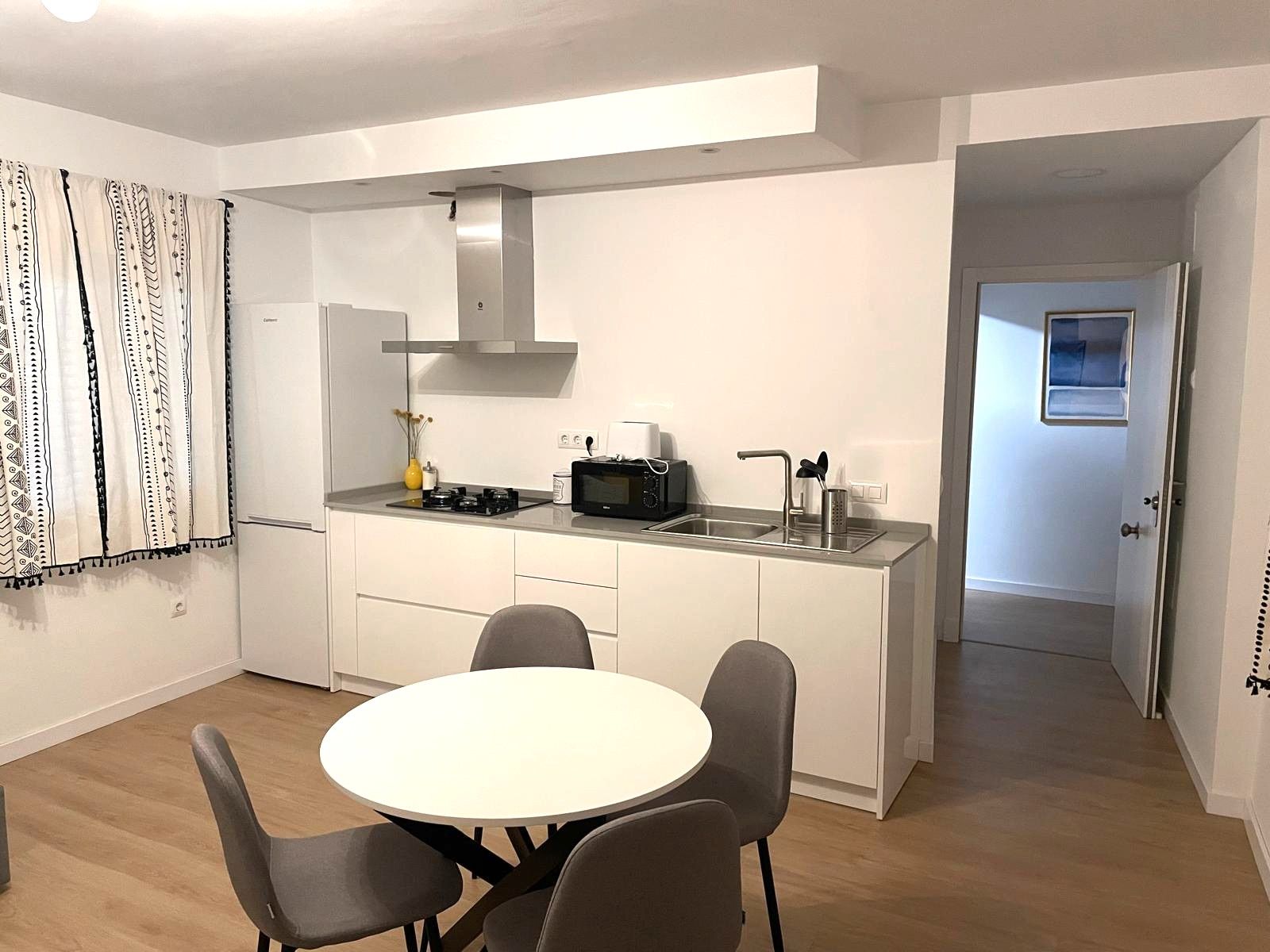 Kitchen of Attic to rent in Sanlúcar de Barrameda  with Air Conditioner, Heating and Parquet flooring