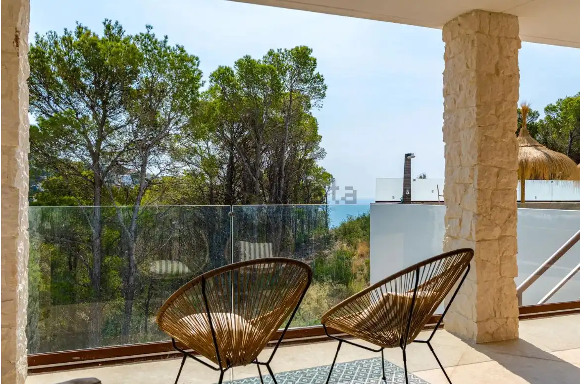 Terraza de Casa o chalet en venta en Altea con Aire acondicionado, Calefacción y Jardín privado