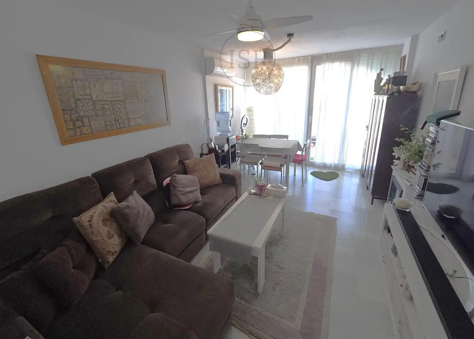Sala d'estar de Dúplex en venda en Mojácar amb Aire condicionat, Calefacció i Jardí privat