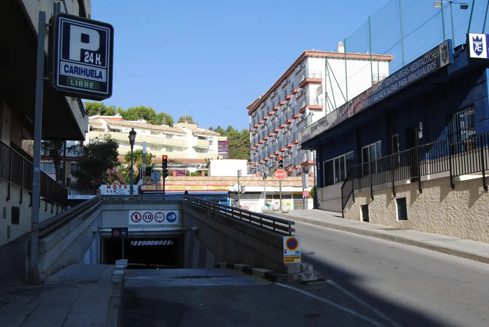 Vista exterior de Garatge de lloguer en Torremolinos