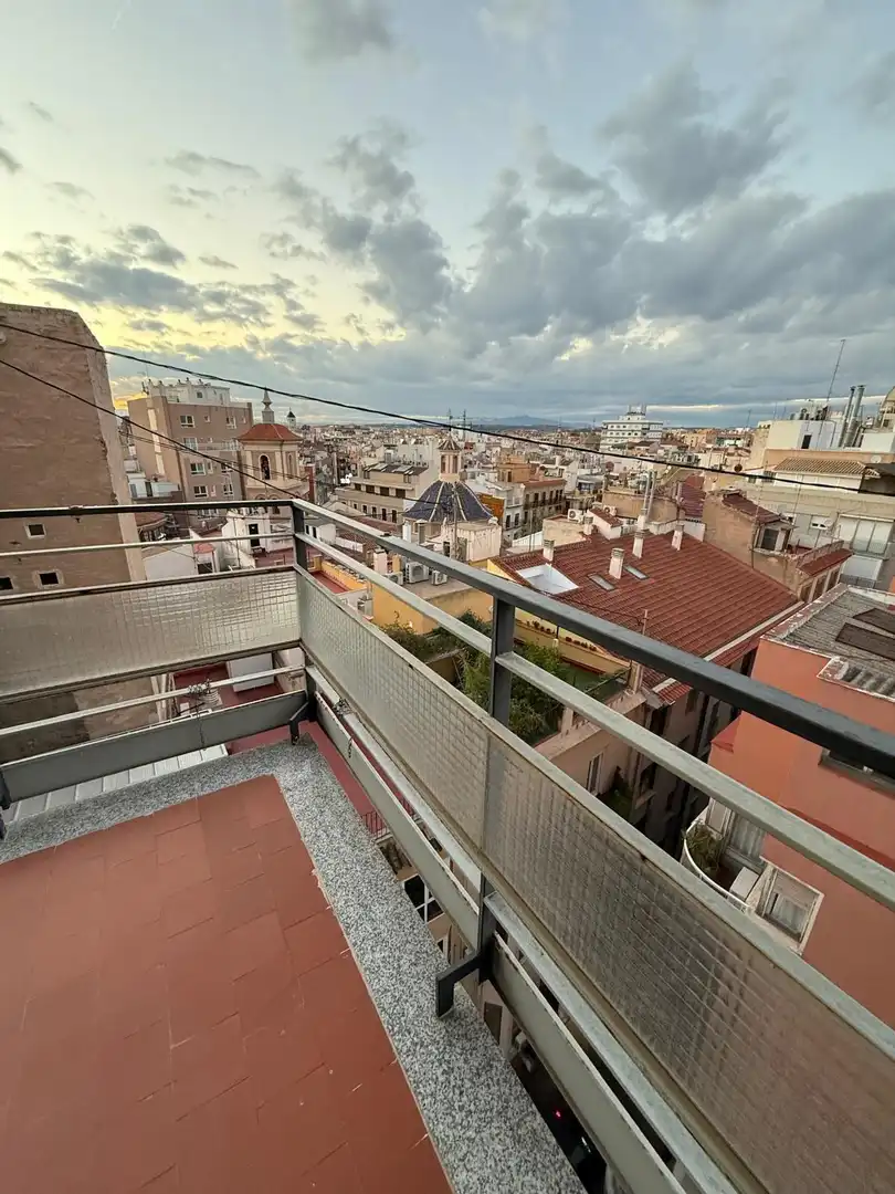 Exterior view of Flat for sale in Murcia  with Air Conditioner, Terrace and Furnished