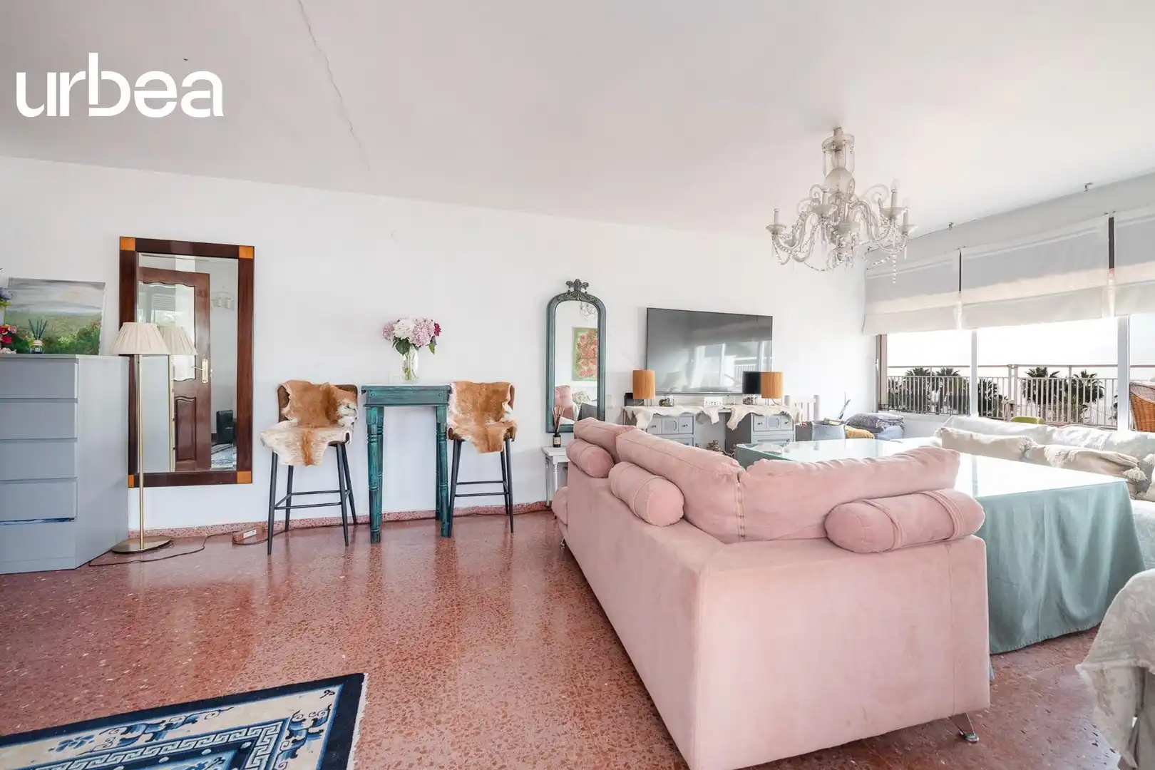 Sala de estar de Ático en venta en Málaga con Calefacción, Terraza y Balcón