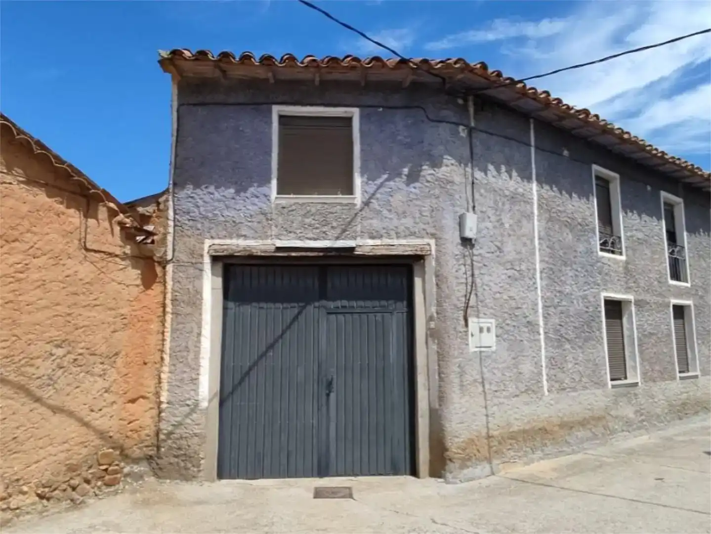 Exterior view of Flat for sale in Melgar de Tera  with Furnished and Balcony