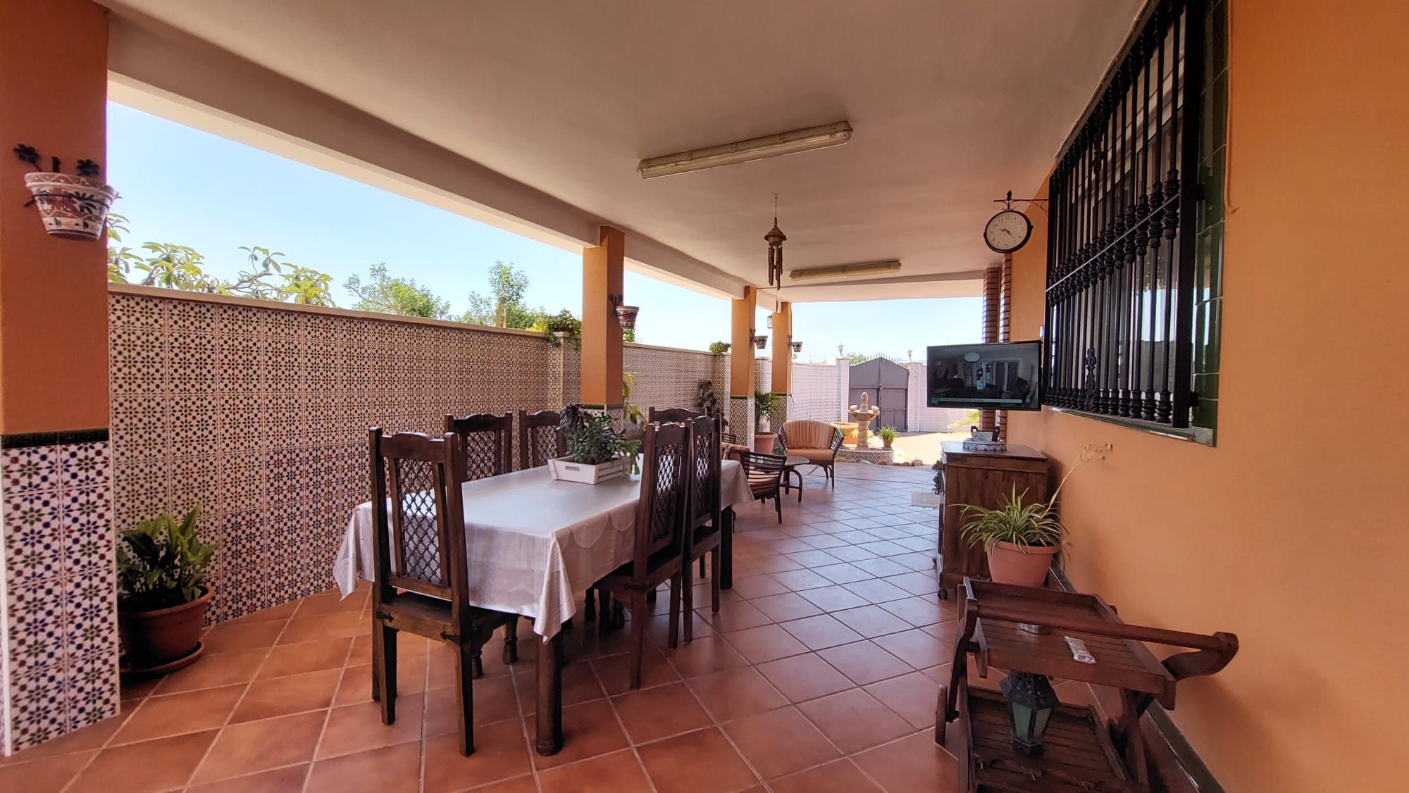 Terrassa de Casa o xalet en venda en Vila-real amb Aire condicionat, Calefacció i Jardí privat