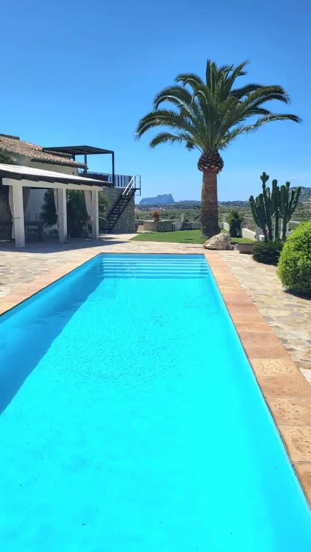 Piscina de Casa o chalet en venta en Benitachell / El Poble Nou de Benitatxell con Aire acondicionado, Calefacción y Jardín privado