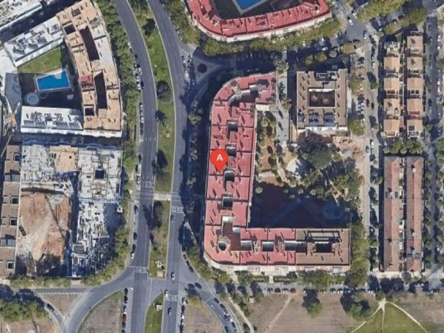 Vista exterior de Pis en venda en Sevilla