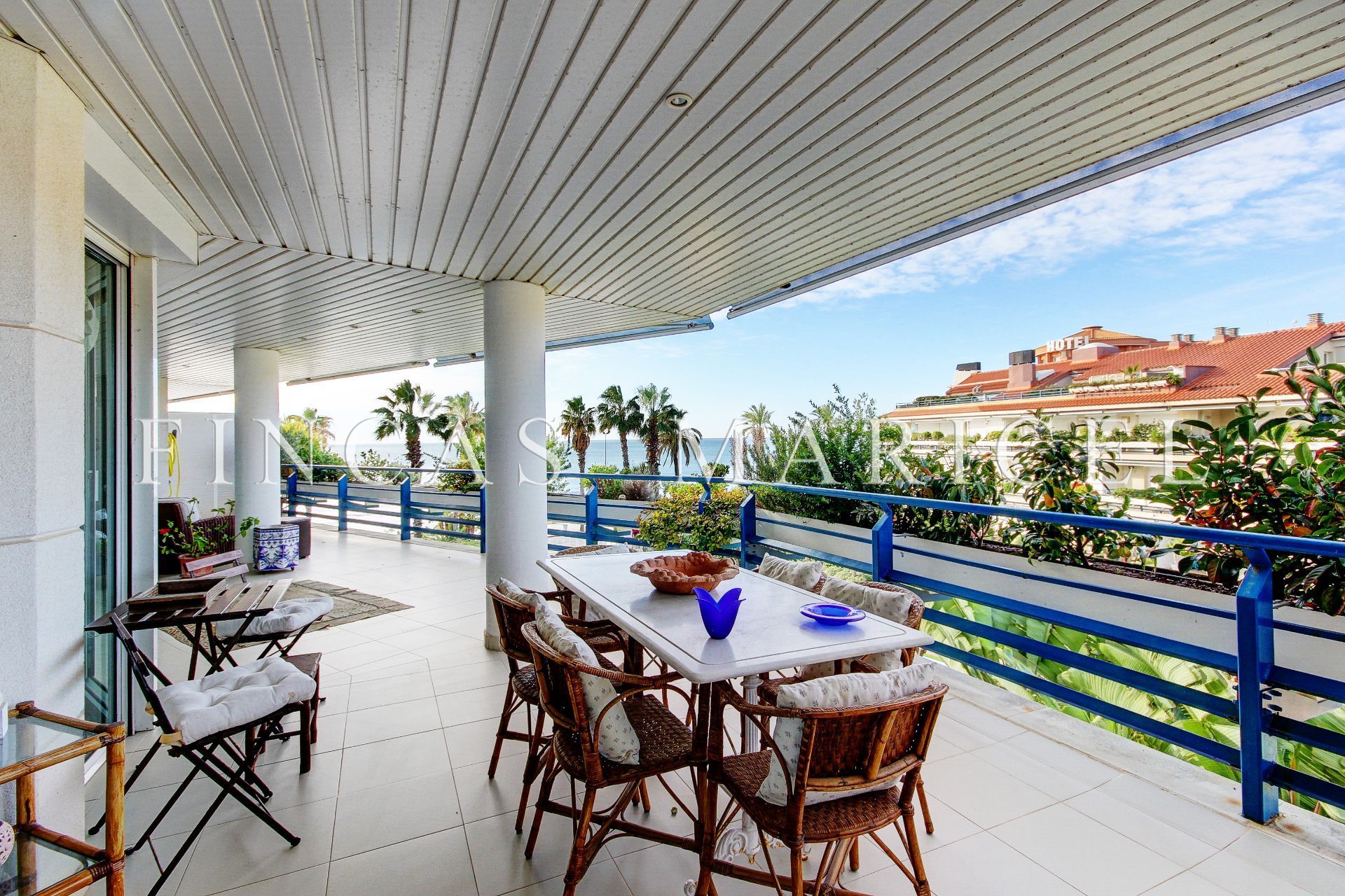 Terrace of Duplex for sale in Sitges  with Air Conditioner, Heating and Terrace