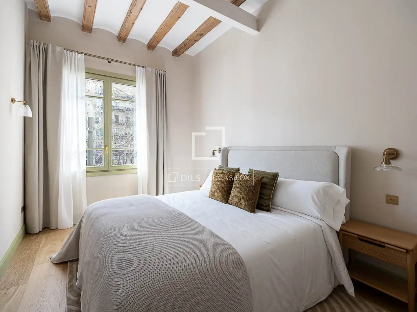 Bedroom of Flat for sale in Barcelona  with Air Conditioner, Heating and Terrace