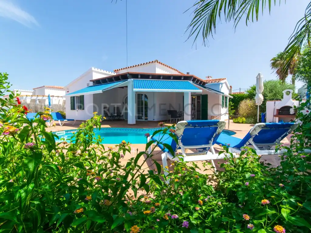 Exterior view of Houses for sale in Alaior  with Air Conditioner and Swimming Pool