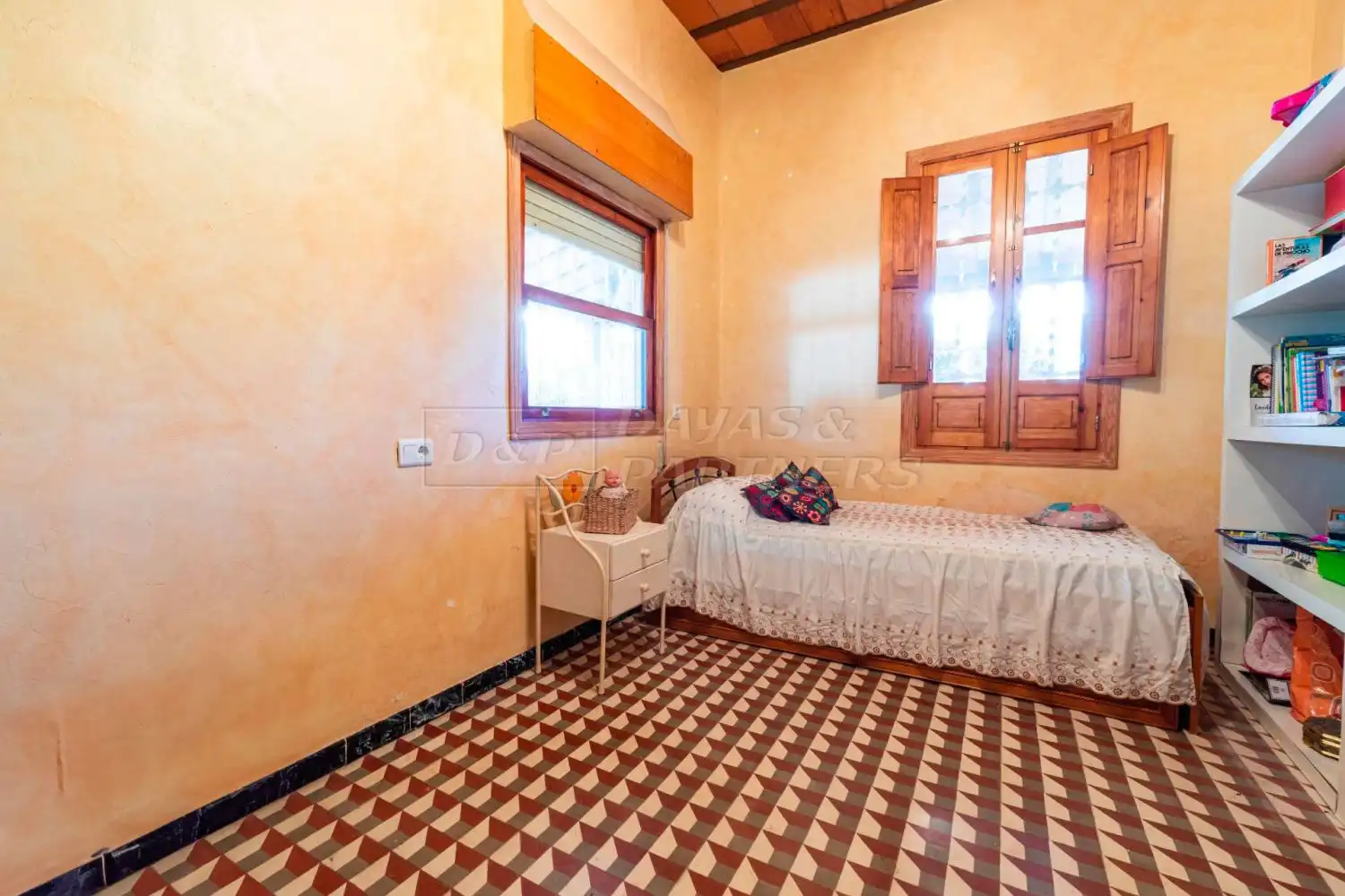 Schlafzimmer von Haus oder Chalet zum Verkauf in Orihuela mit Privatgarten, Abstellraum und Schwimmbad